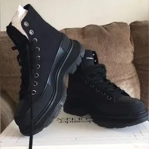 SIZE 9.5 MENS Alexander McQueen Fashion Fall/Winter Boots (Blk) m_63c43fd9253a8cf1a06209cf.jpg main image 2